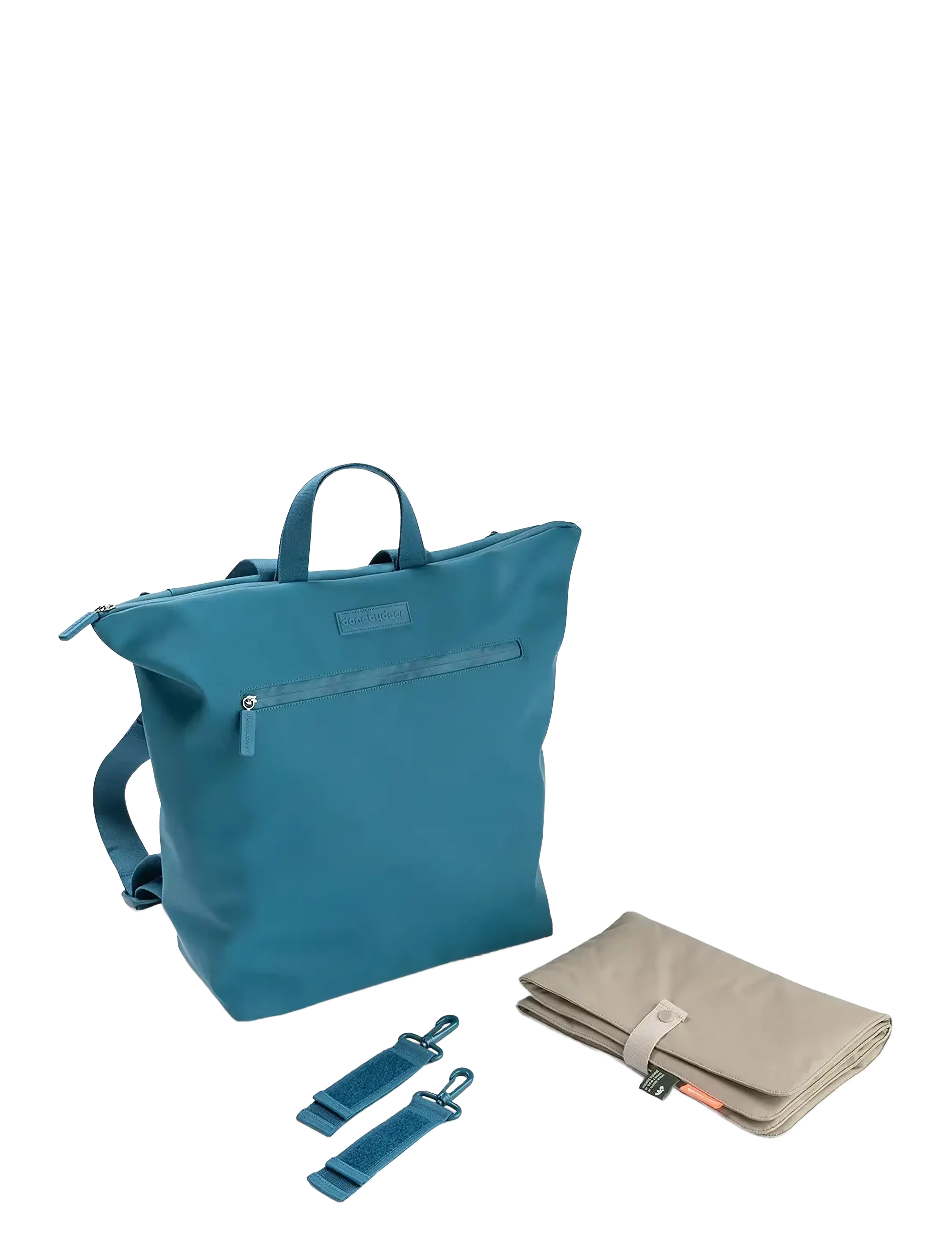 Done by Deer - Changing backpack  Blue - barnevognstilbehør - blue - 2