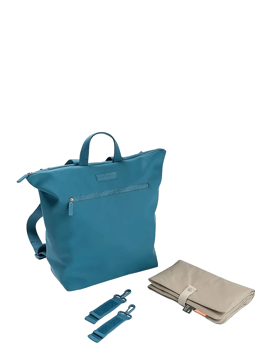Done by Deer - Changing backpack Blue - barnvagnstillbehör - blue - 2