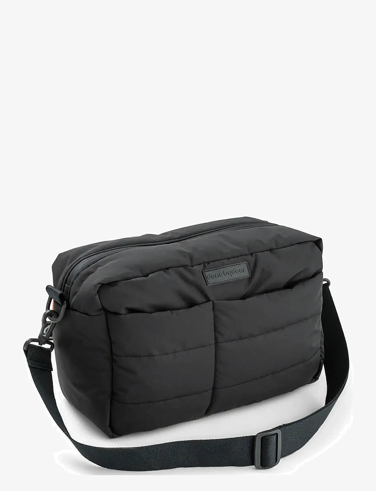 Done by Deer - Quilted stroller bag Black - barnvagnstillbehör - black - 1