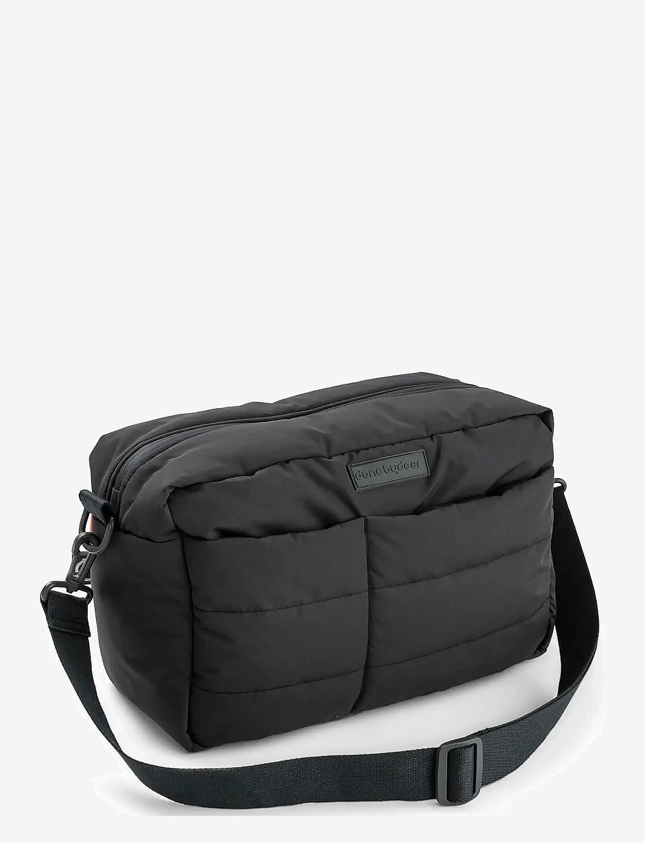 Done by Deer Quilted Stroller Bag Black - Black - ONE SIZE