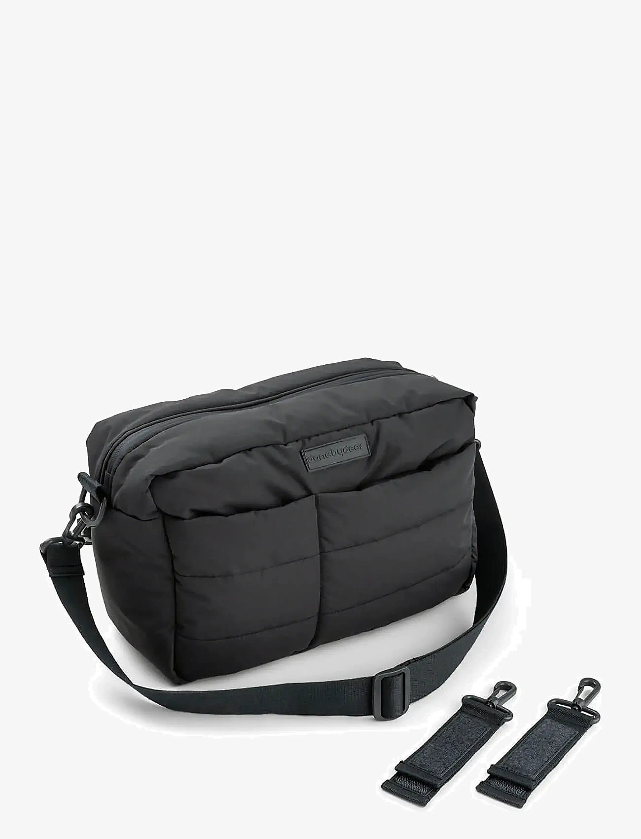 Done by Deer - Quilted stroller bag Black - barnvagnstillbehör - black - 2