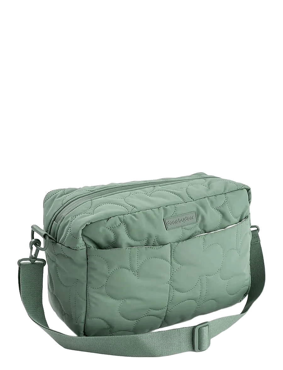 Done by Deer - Quilted stroller bag Green - torby dziecięce - green - 1