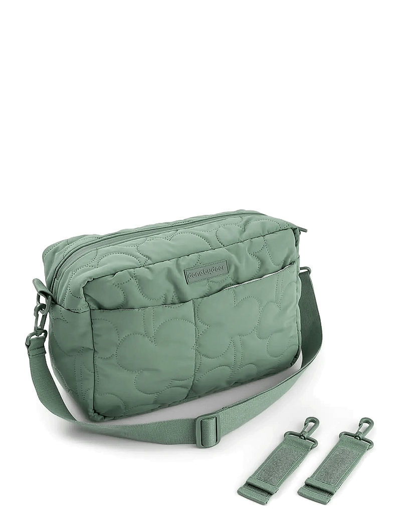 Done by Deer - Quilted stroller bag Green - skiptitöskur - green - 2