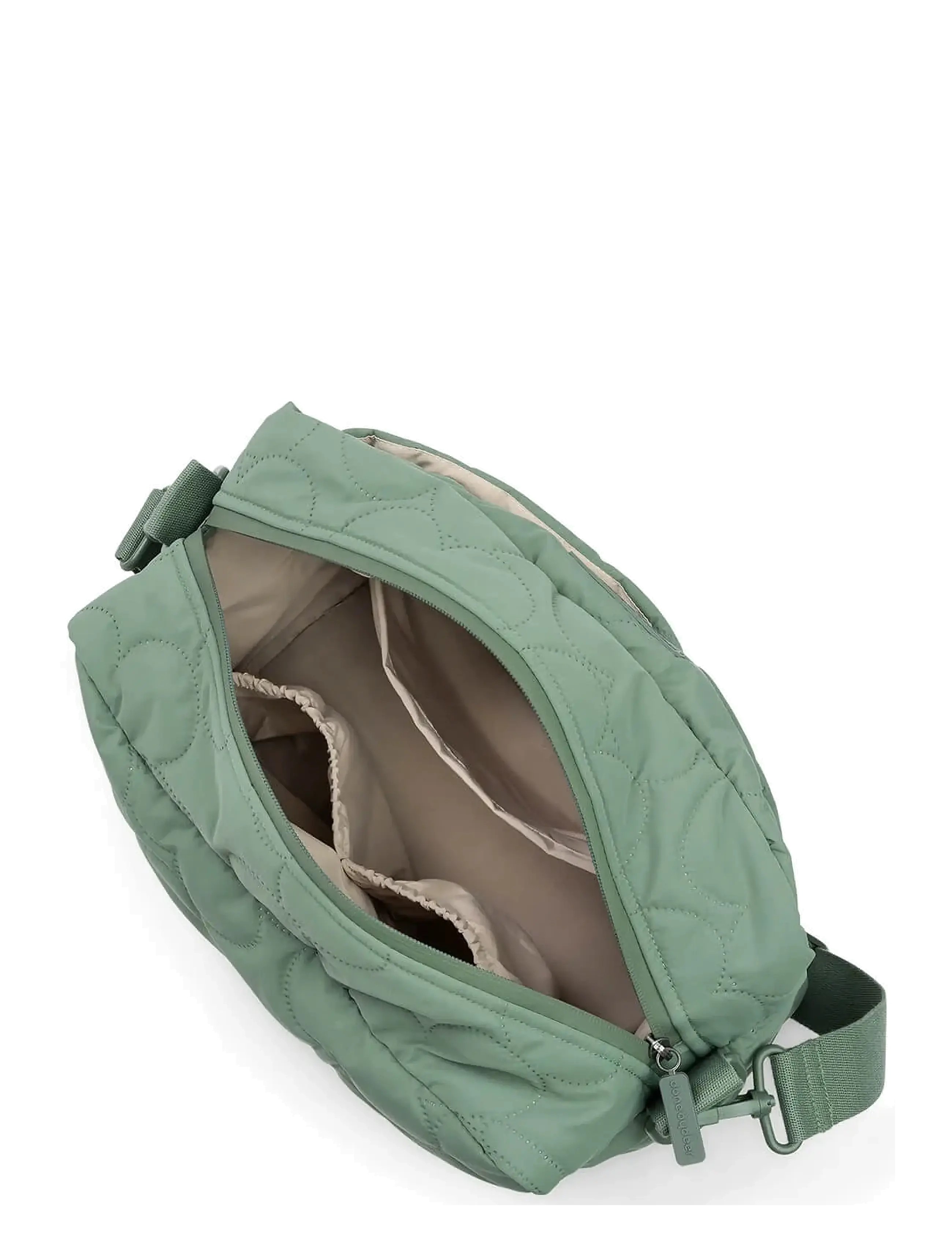 Done by Deer - Quilted stroller bag Green - torby dziecięce - green - 4