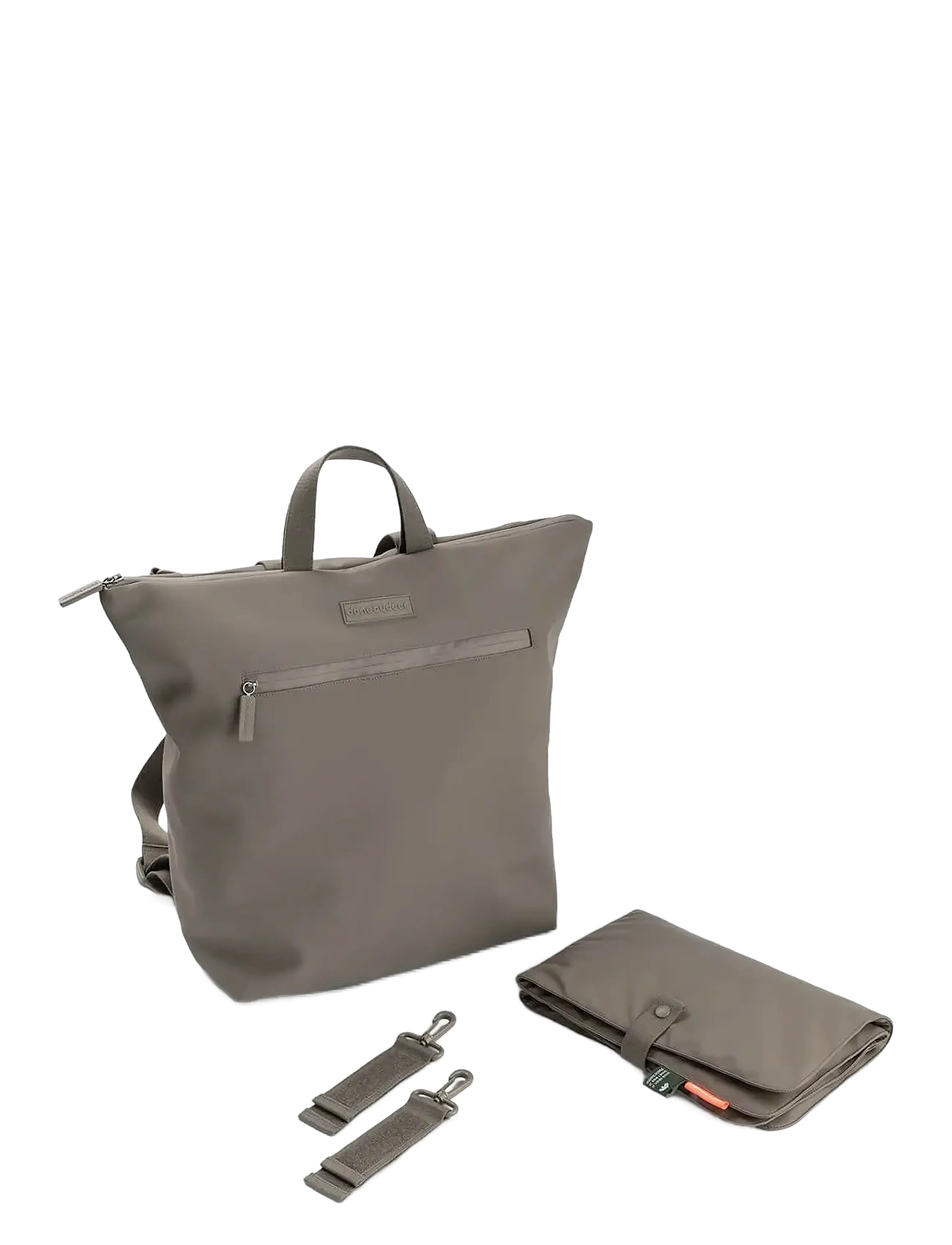 Done by Deer - Changing backpack Taupe - pusletasker - taupe - 2