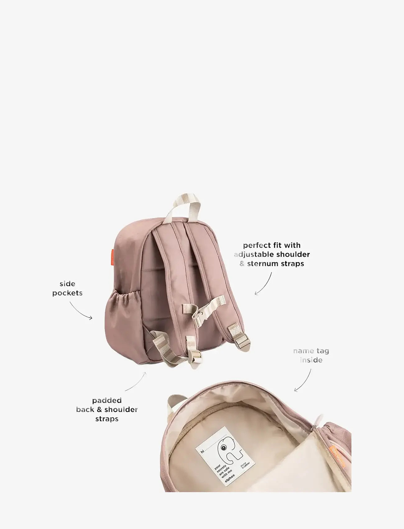 Done by Deer Kids Backpack Tiny Farm Powder 7,5 L (NEB7053711) Backpacks 