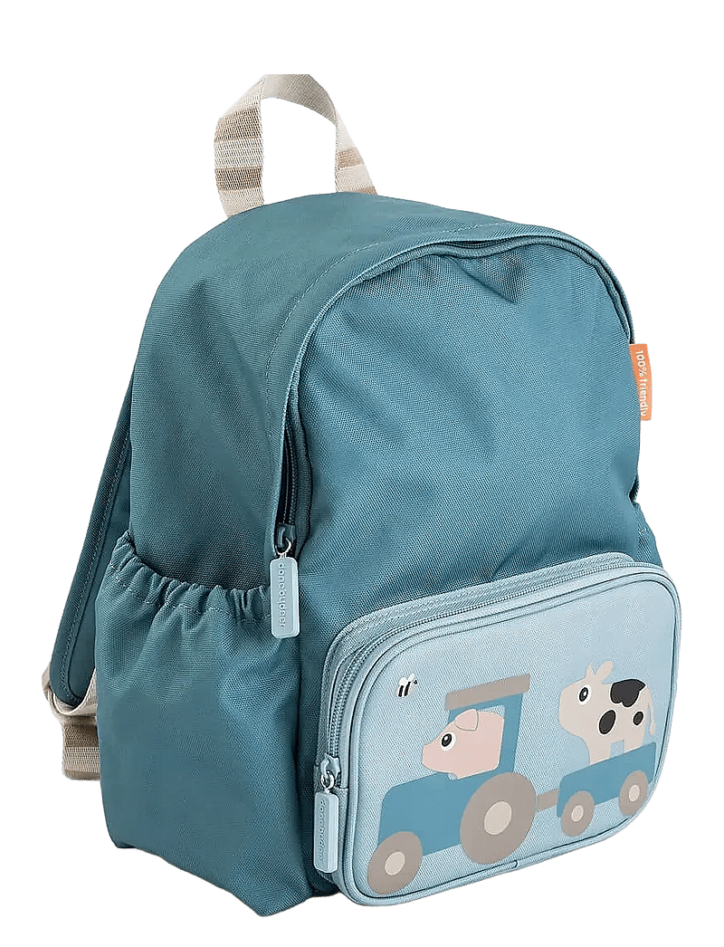 Done by Deer - Kids backpack Tiny farm Blue 7,5 L - rucksäcke - blue - 1