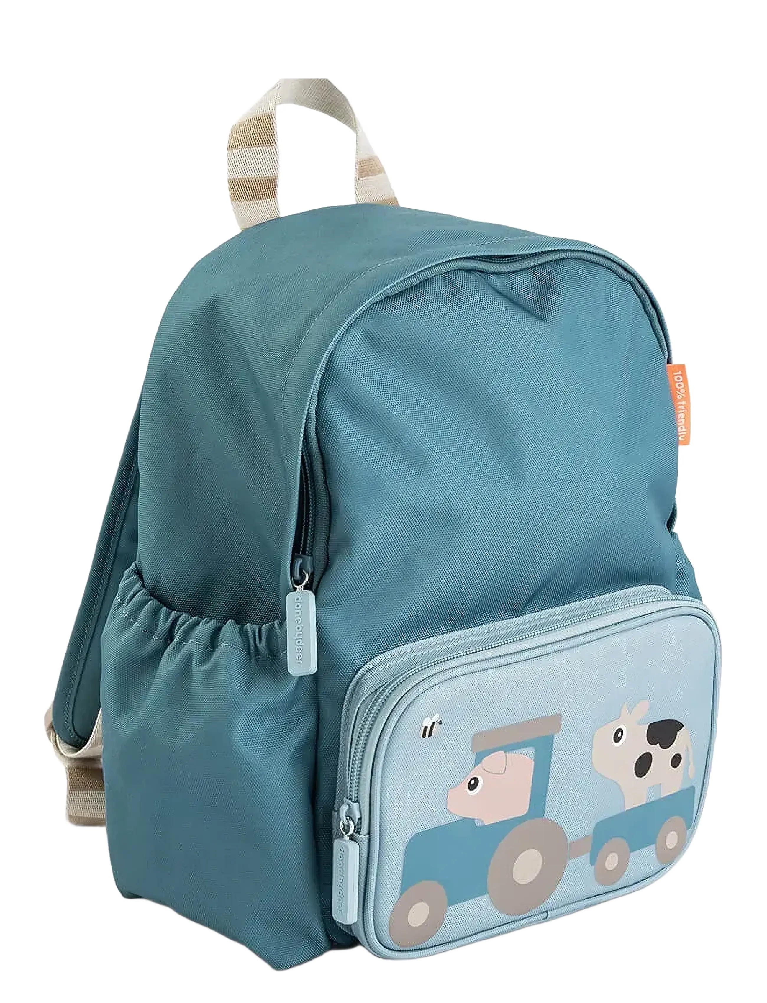 Done by Deer - Kids backpack Tiny farm Blue 7,5 L - rucksäcke - blue - 1