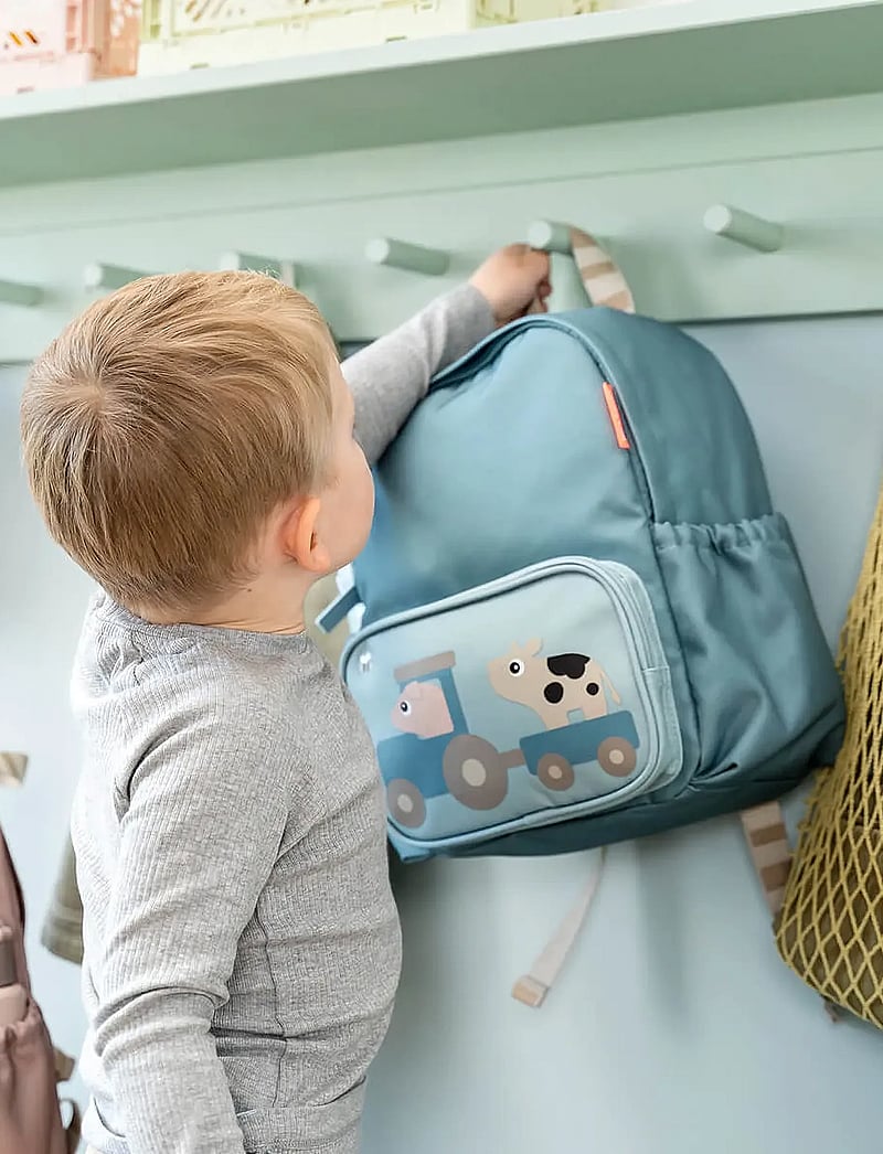 Done by Deer - Kids backpack Tiny farm Blue 7,5 L - rucksäcke - blue - 5