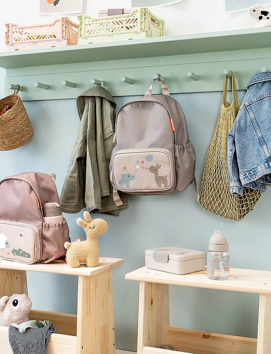 Done by Deer - Kids backpack Celebration Sand 7,5 L - plecaki - sand - 5