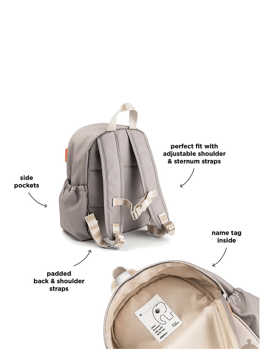 Done by Deer - Kids backpack Celebration Sand 7,5 L - plecaki - sand - 3