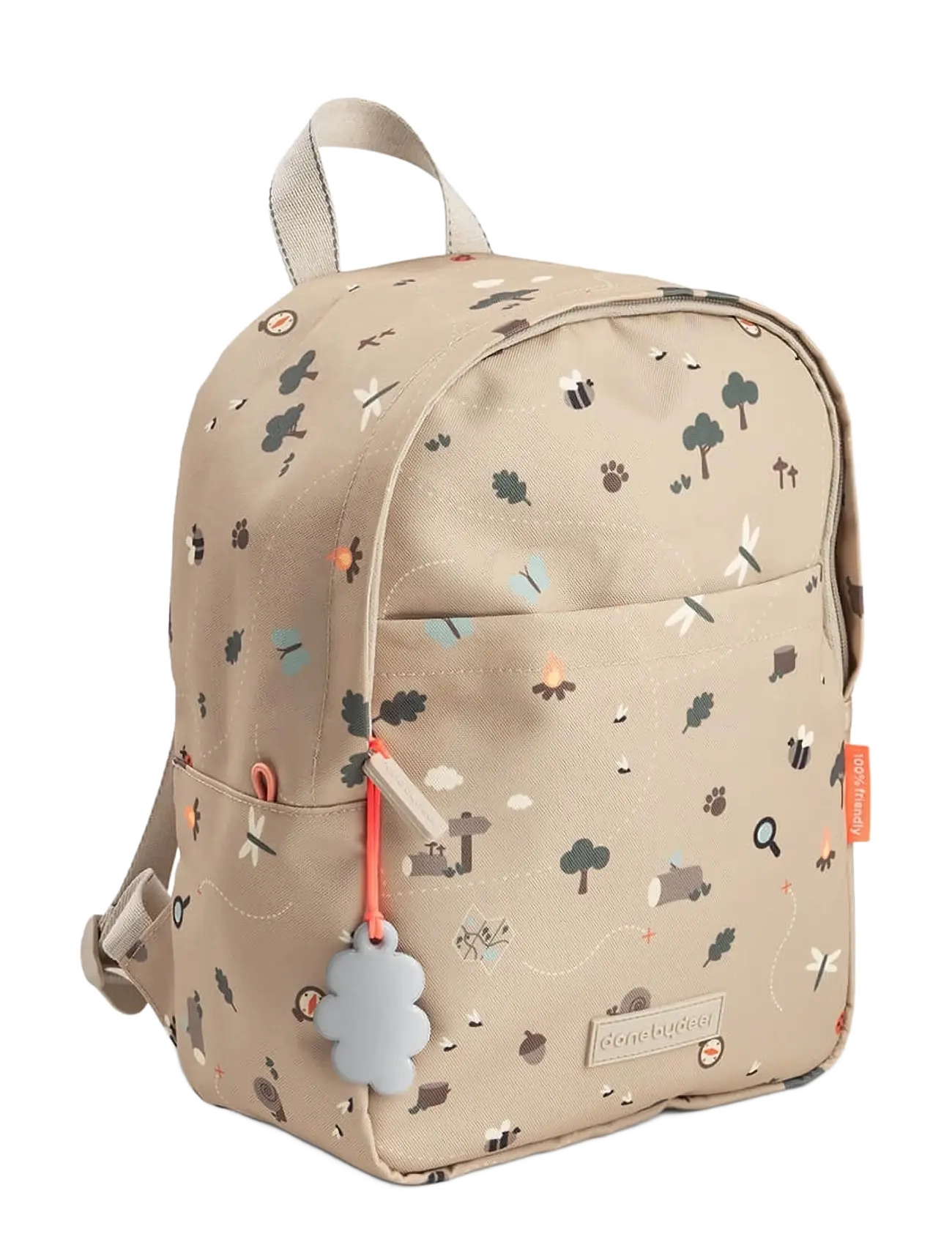 Done by Deer Kids backpack Tiny trails Sand 7,5 L - Fylgihlutir - SAND / beige
