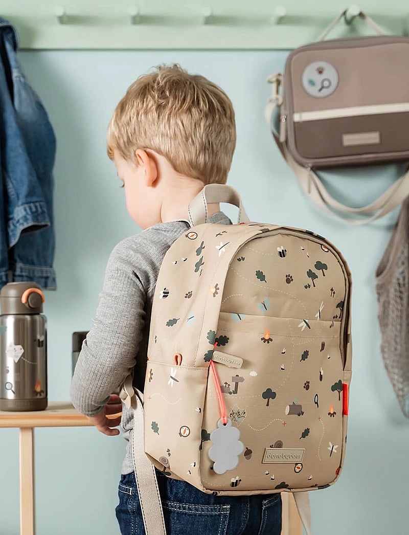 Done by Deer - Kids backpack Tiny trails Sand 7,5 L - backpacks - sand - 0