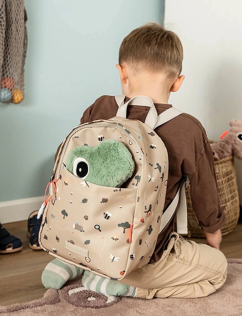 Done by Deer - Kids backpack Tiny trails Sand 7,5 L - backpacks - sand - 4