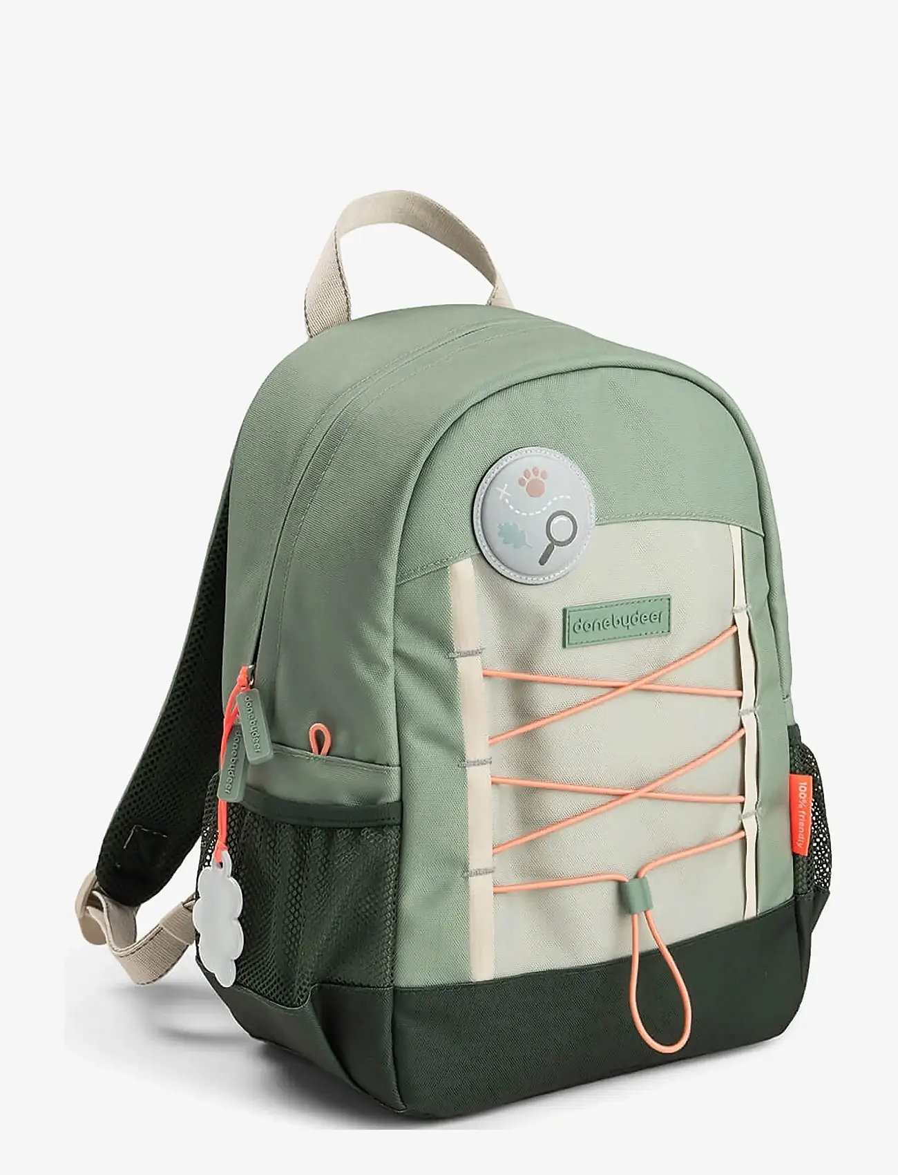 Done by Deer - Junior backpack Tiny trails Green 13 L - backpacks - green - 1