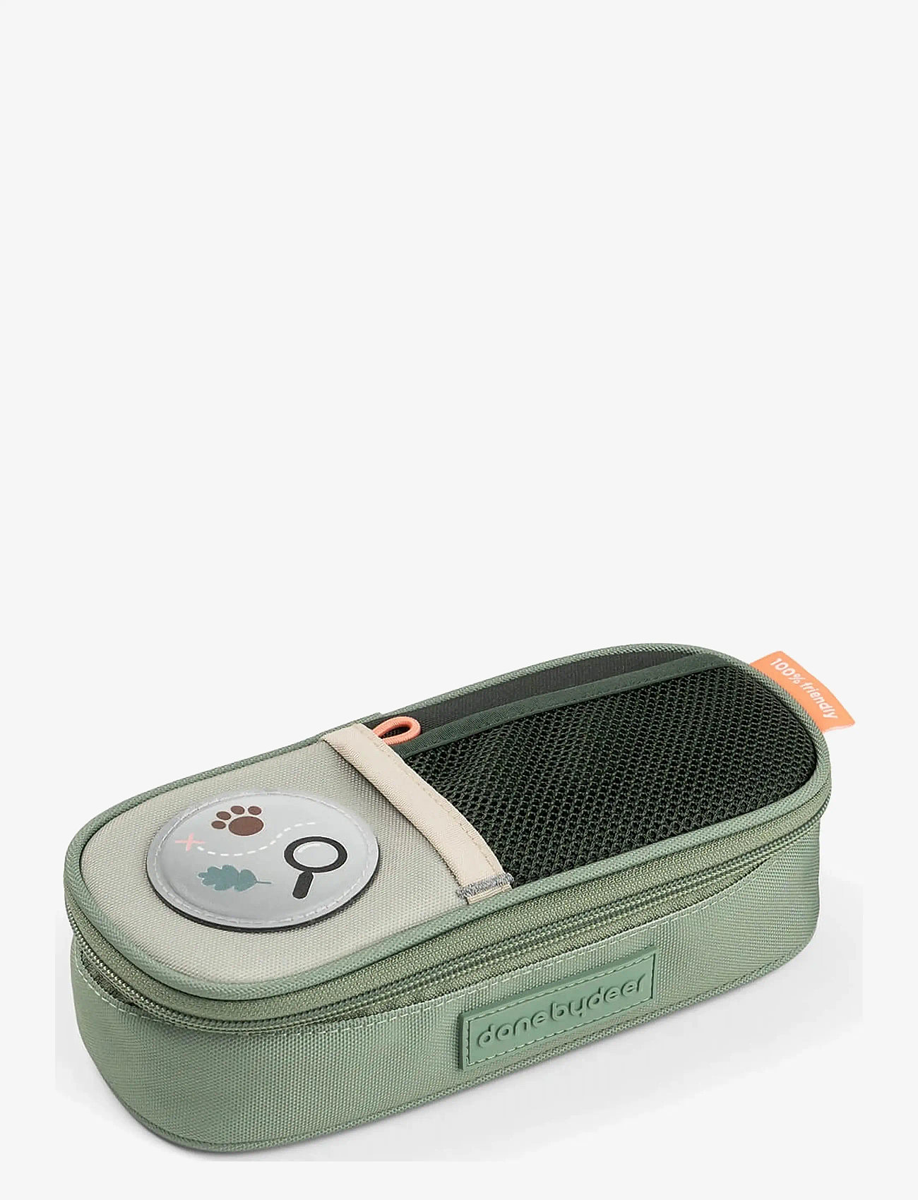 Done by Deer - Pencil case Tiny trails Green - federmäppchen - green - 2