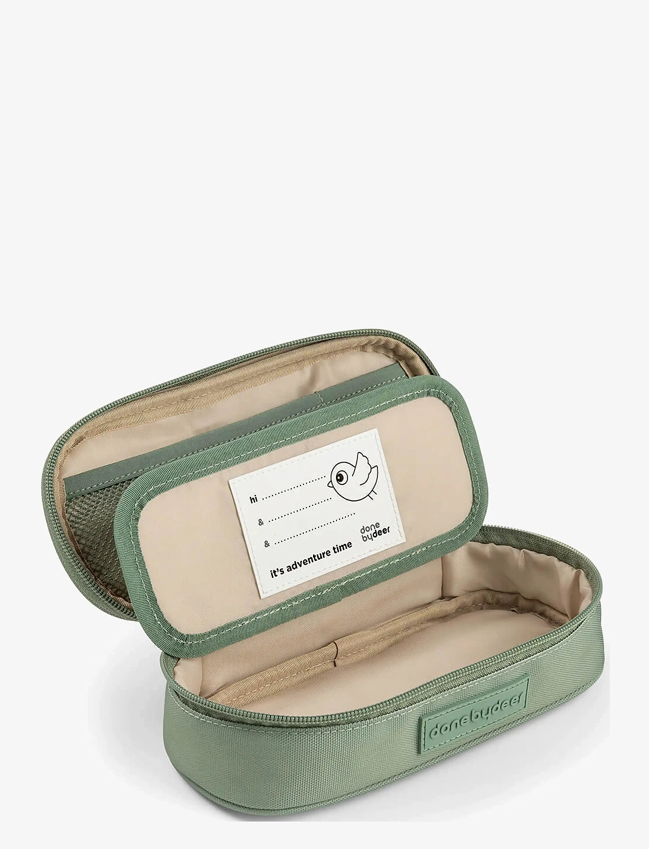 Done by Deer - Pencil case Tiny trails Green - federmäppchen - green - 4