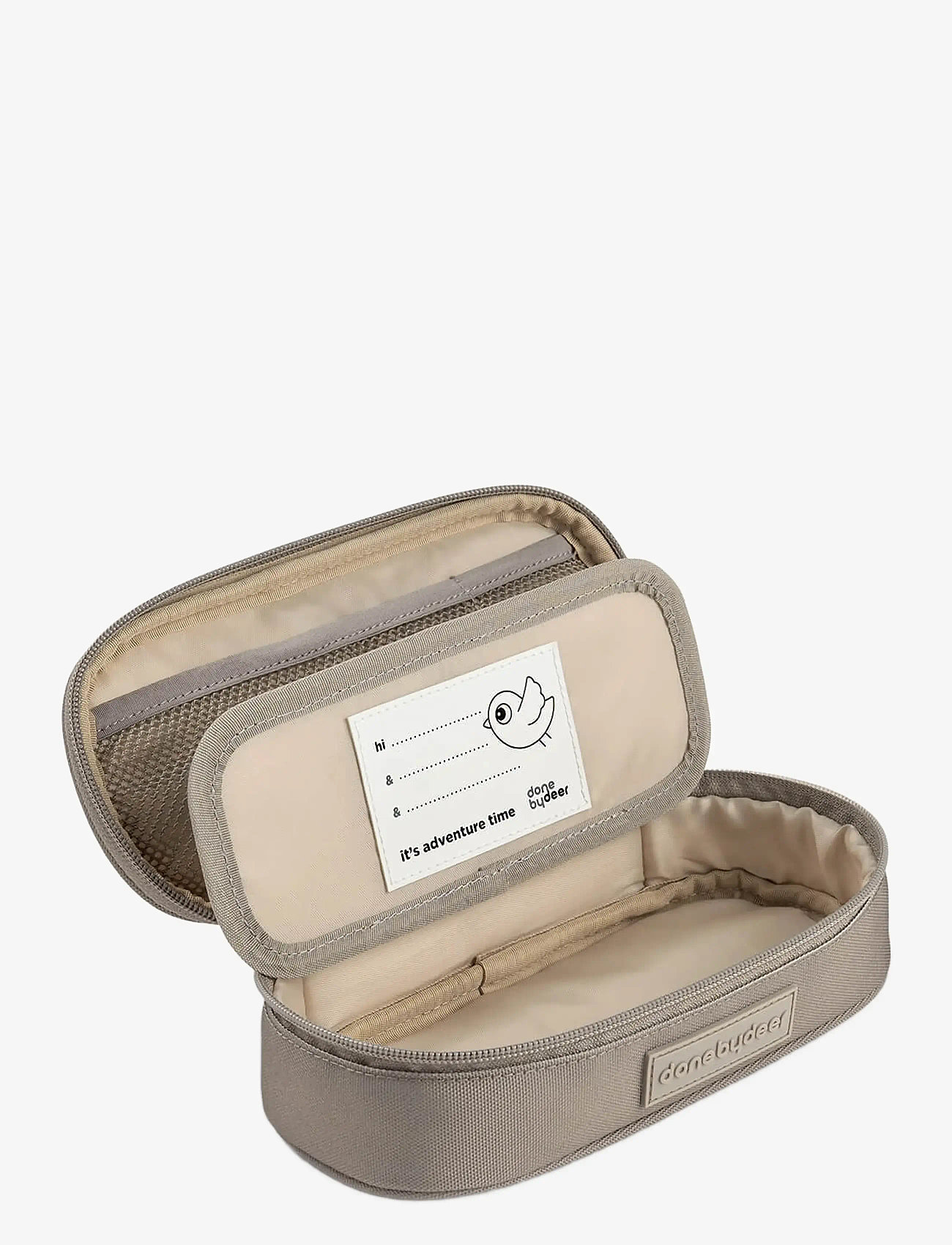 Done by Deer - Pencil case Tiny trails Sand - pencil cases - sand - 4