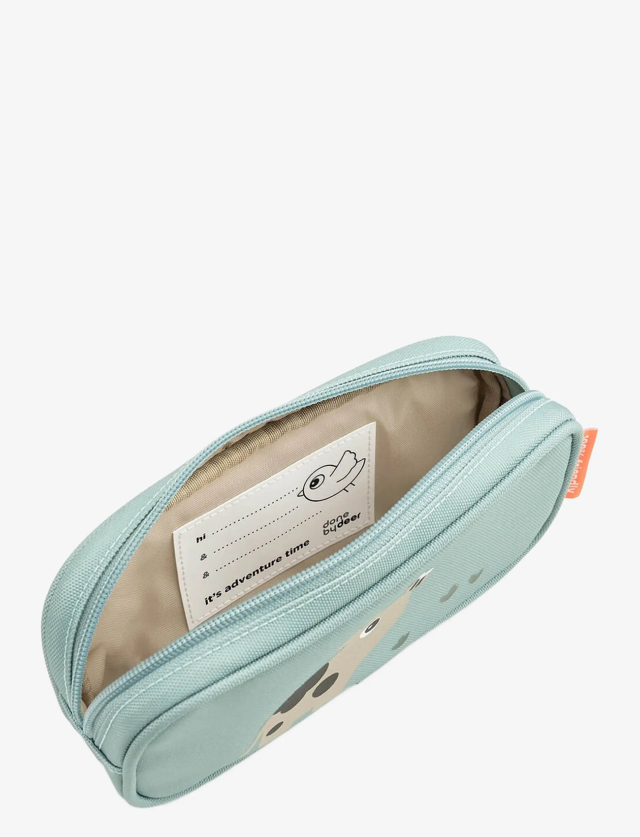 Done by Deer - Pencil case Tiny farm Blue - pencil cases - blue - 2