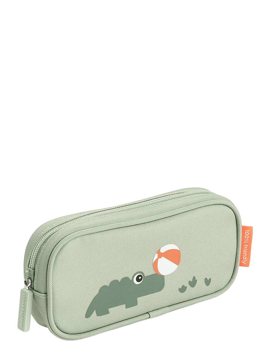Done by Deer - Pencil case Playground Green - Étuis à crayons - green - 1