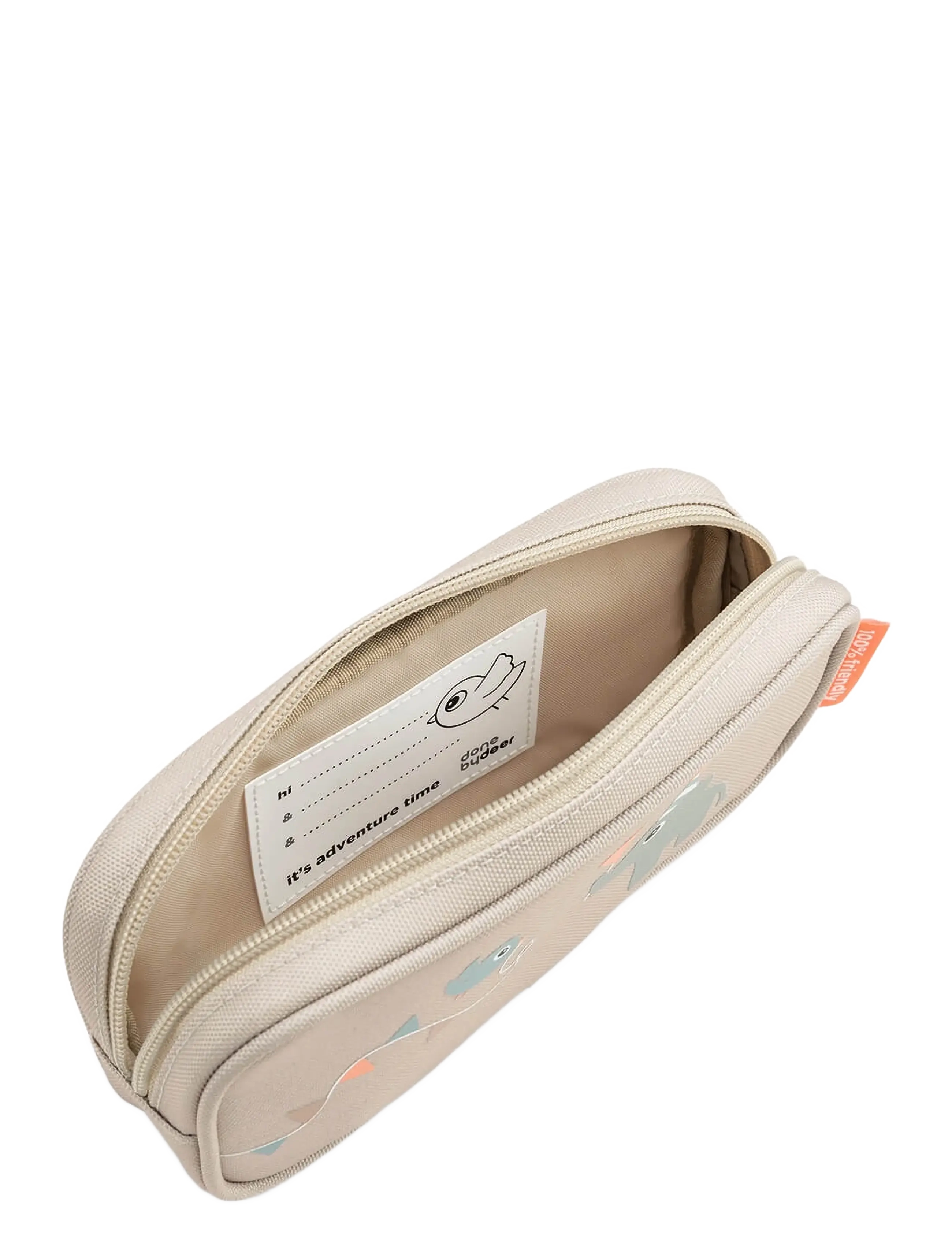 Done by Deer - Pencil case Celebration Sand - penalhuse - sand - 2