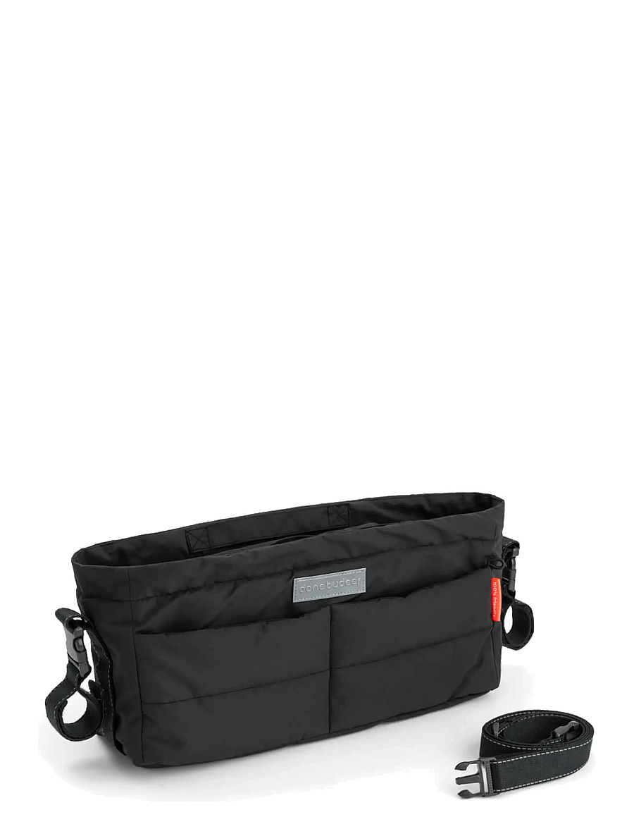 Done by Deer - Stroller organiser Black - kinderwagen-accessoires - black - 1