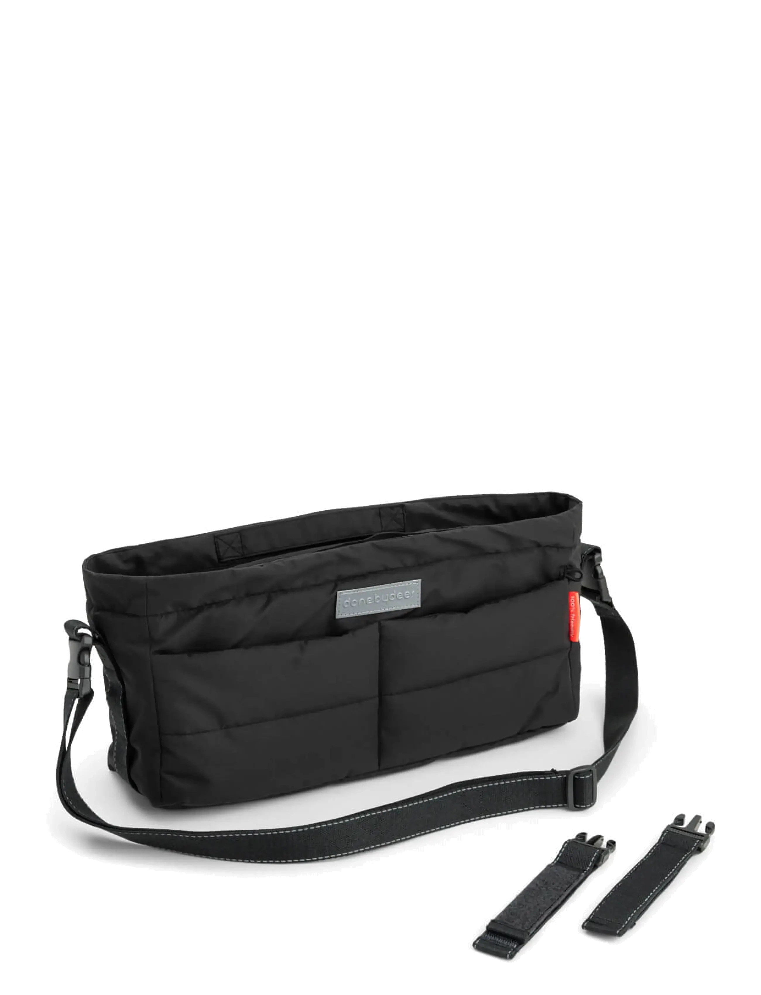 Done by Deer - Stroller organiser Black - black - 3