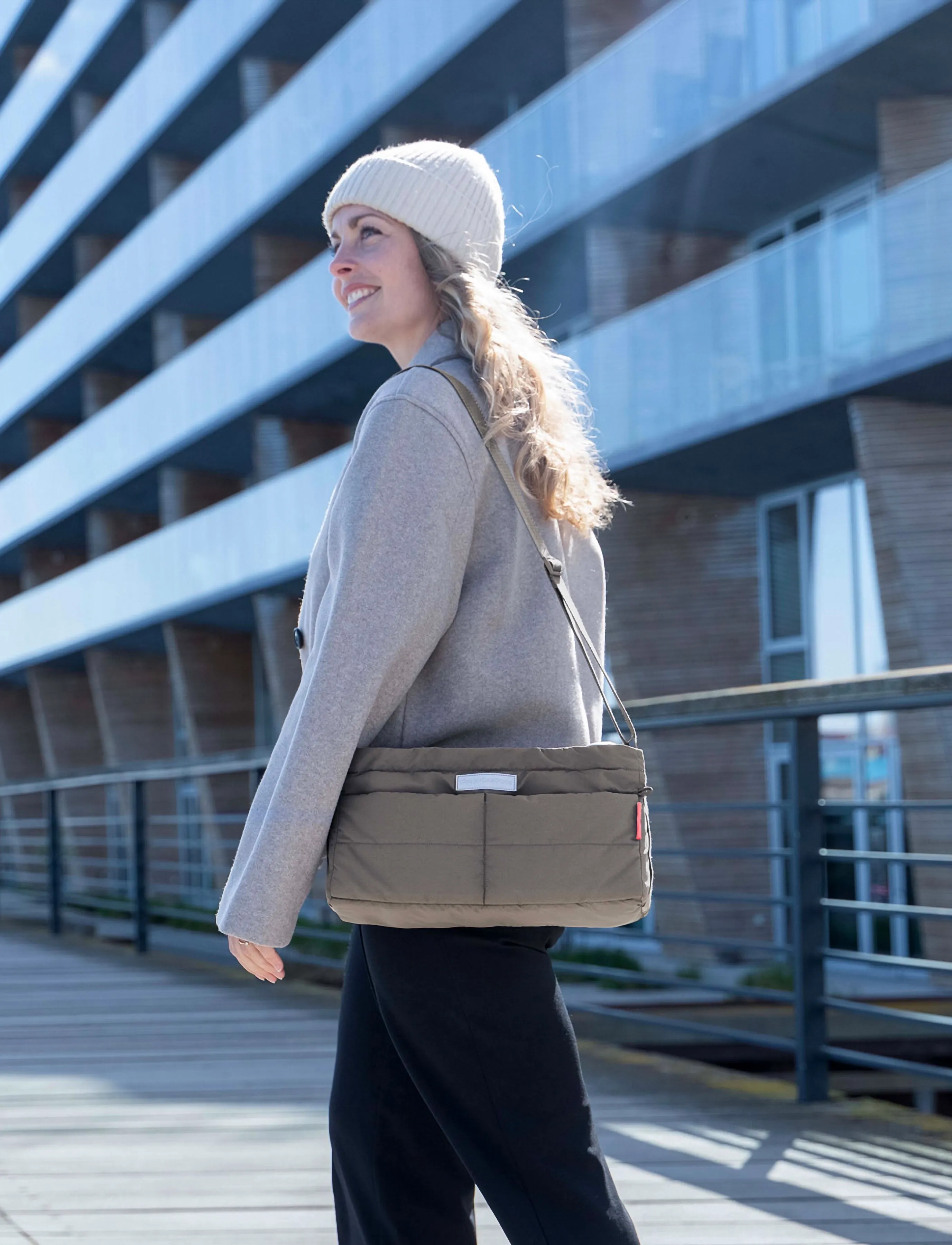 Done by Deer - Stroller organiser Taupe - taupe - 5