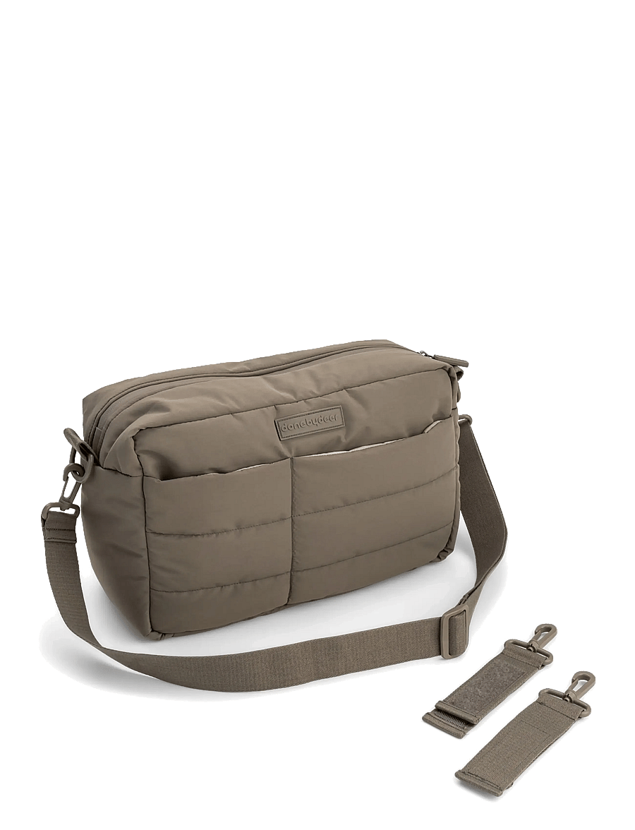 Done by Deer - Quilted stroller bag Taupe - wickeltaschen - taupe - 3