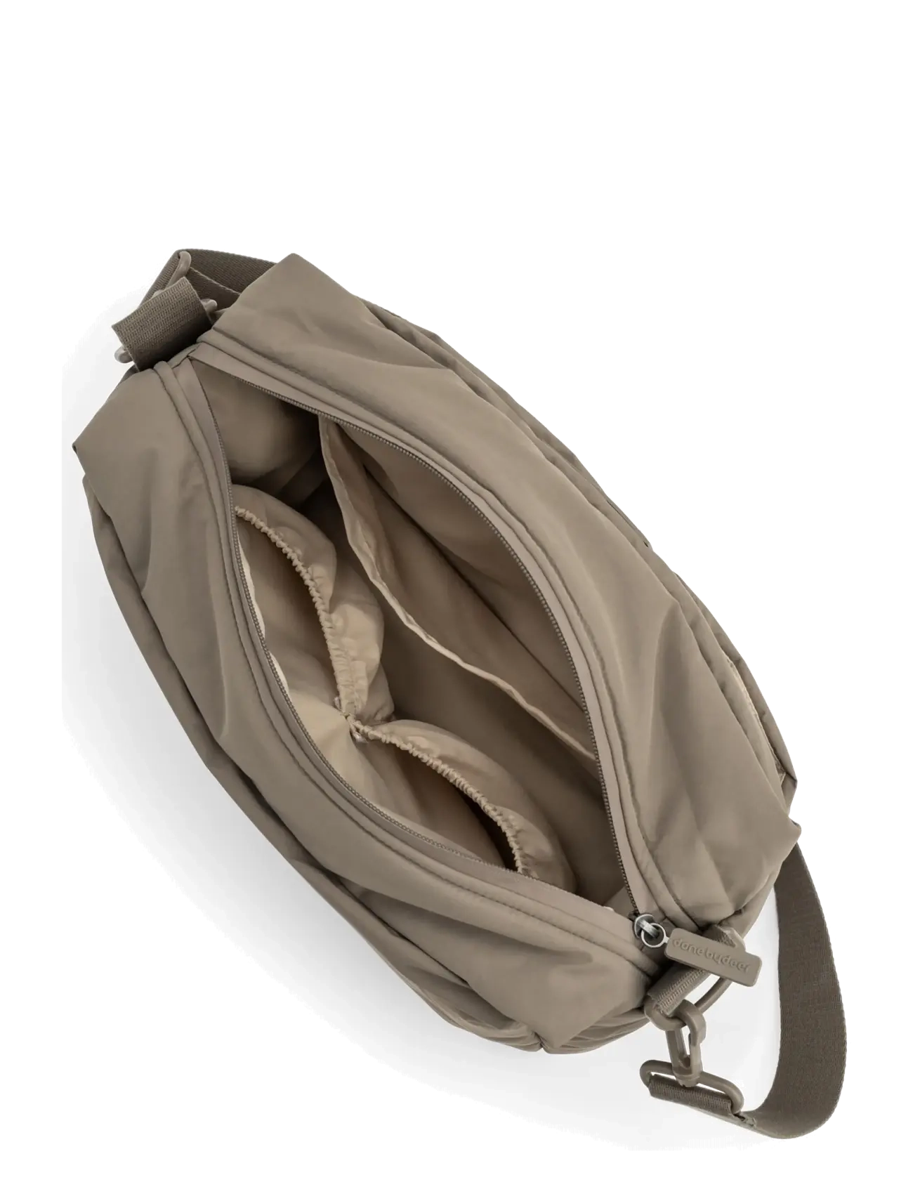 Done by Deer - Quilted stroller bag Taupe - taupe - 4