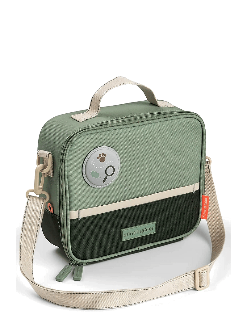 Done by Deer - Insulated lunch bag Tiny trails Green 4 L - tragetaschen & kleine taschen - green - 1