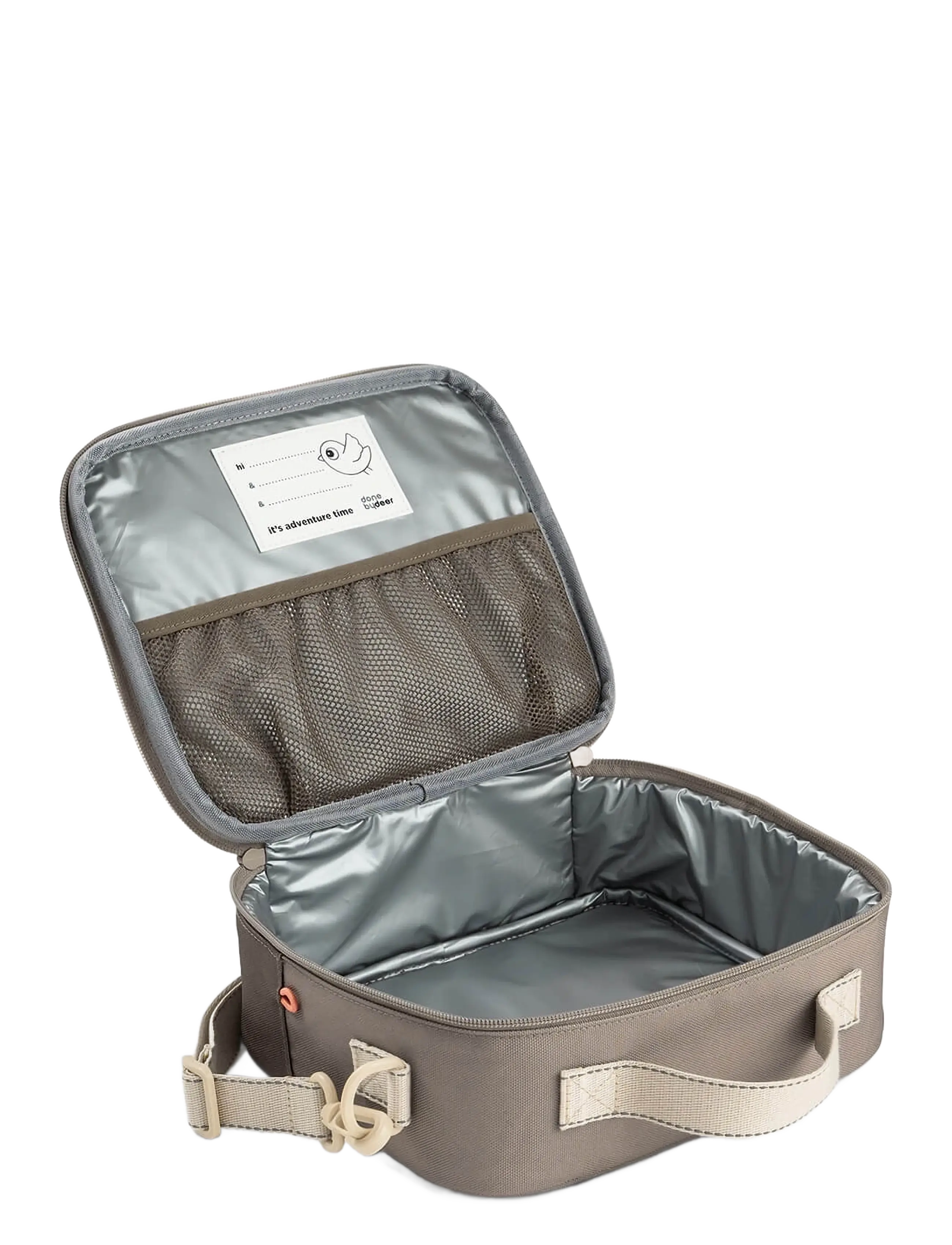 Done by Deer - Insulated lunch bag Tiny trails Sand 4 L - totes & small bags - sand - 2