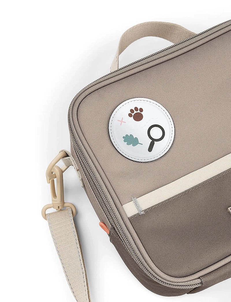 Done by Deer - Insulated lunch bag Tiny trails Sand 4 L - meigikotid ja väikesed kotid - sand - 5