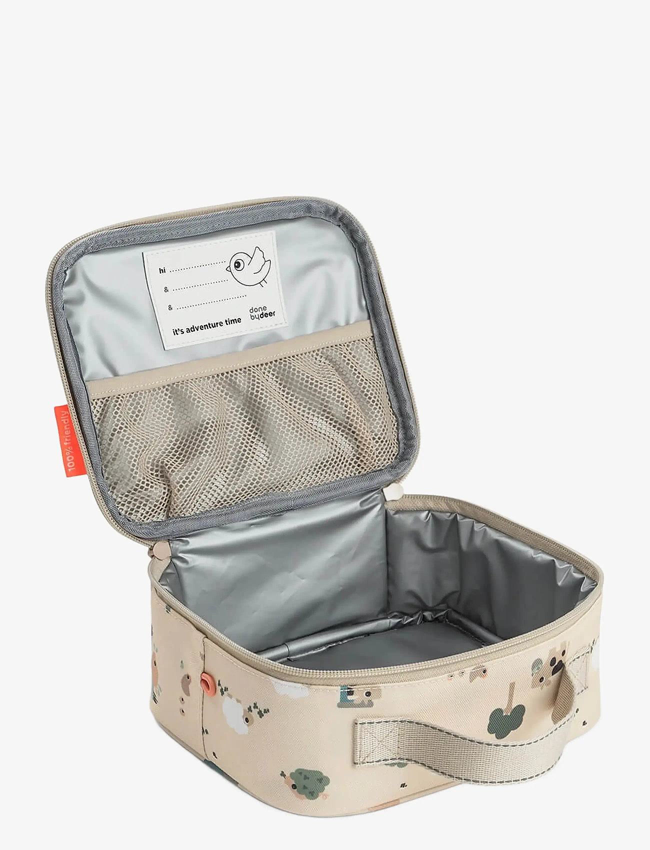 Done by Deer - Tiny insulated lunch bag Tiny farm Sand 2,8 L - brotdosen - sand - 2