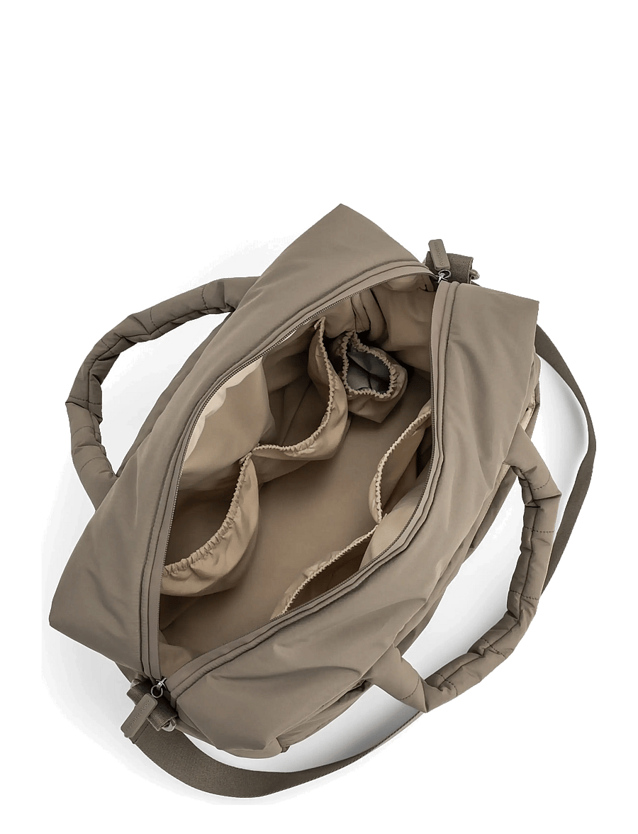 Done by Deer - Quilted changing bag Taupe - wickeltaschen - taupe - 3