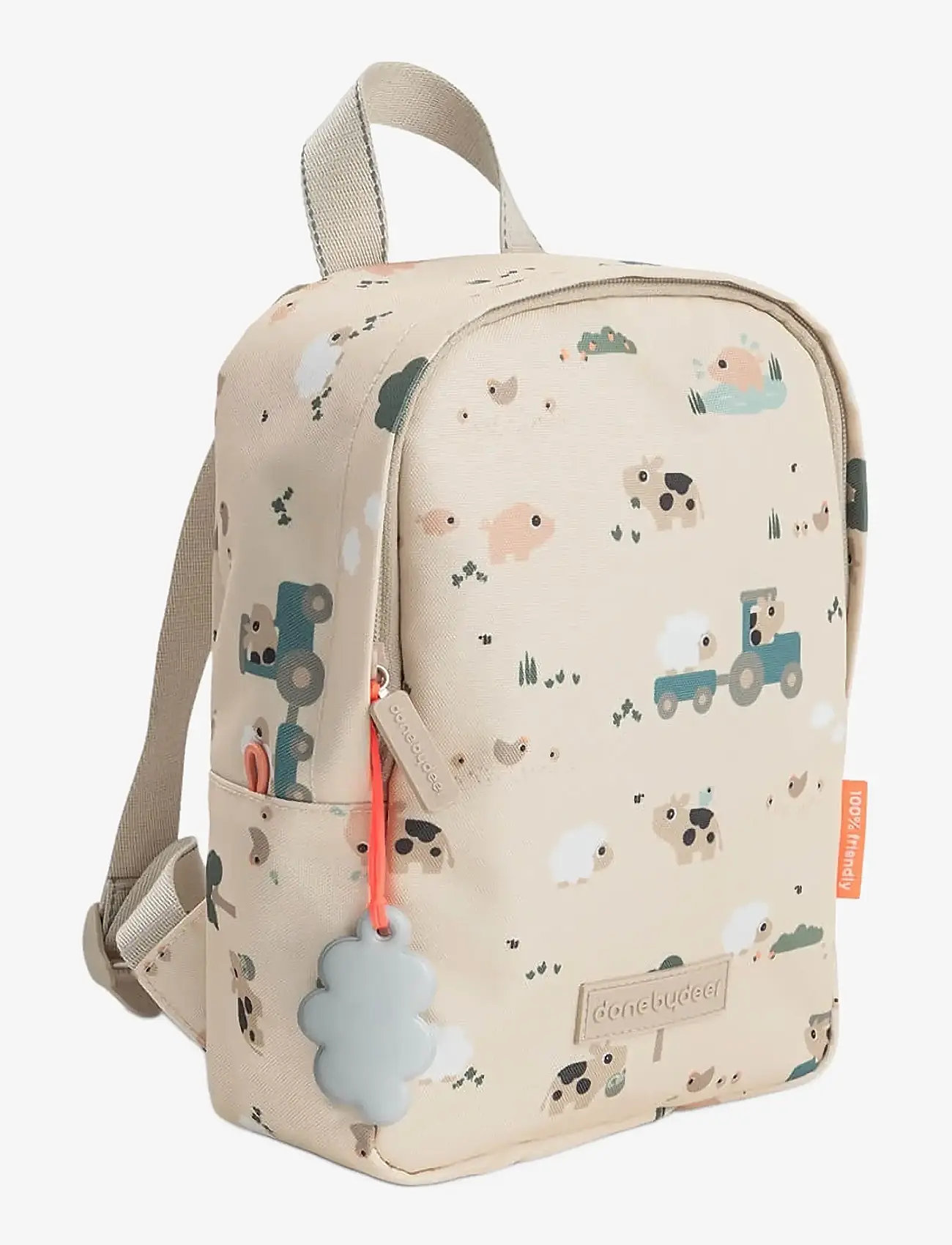 Done by Deer - Tiny backpack Tiny farm Sand 4 L - rucksäcke - sand - 1