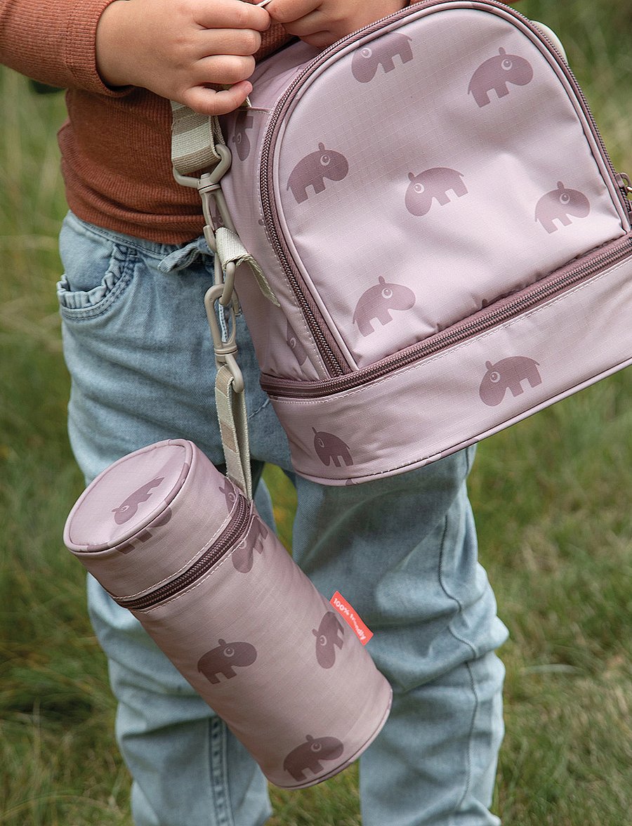 Done by Deer - Kids insulated bottle holder Croco Green - tillbehör till vattenflaskor - green - 5