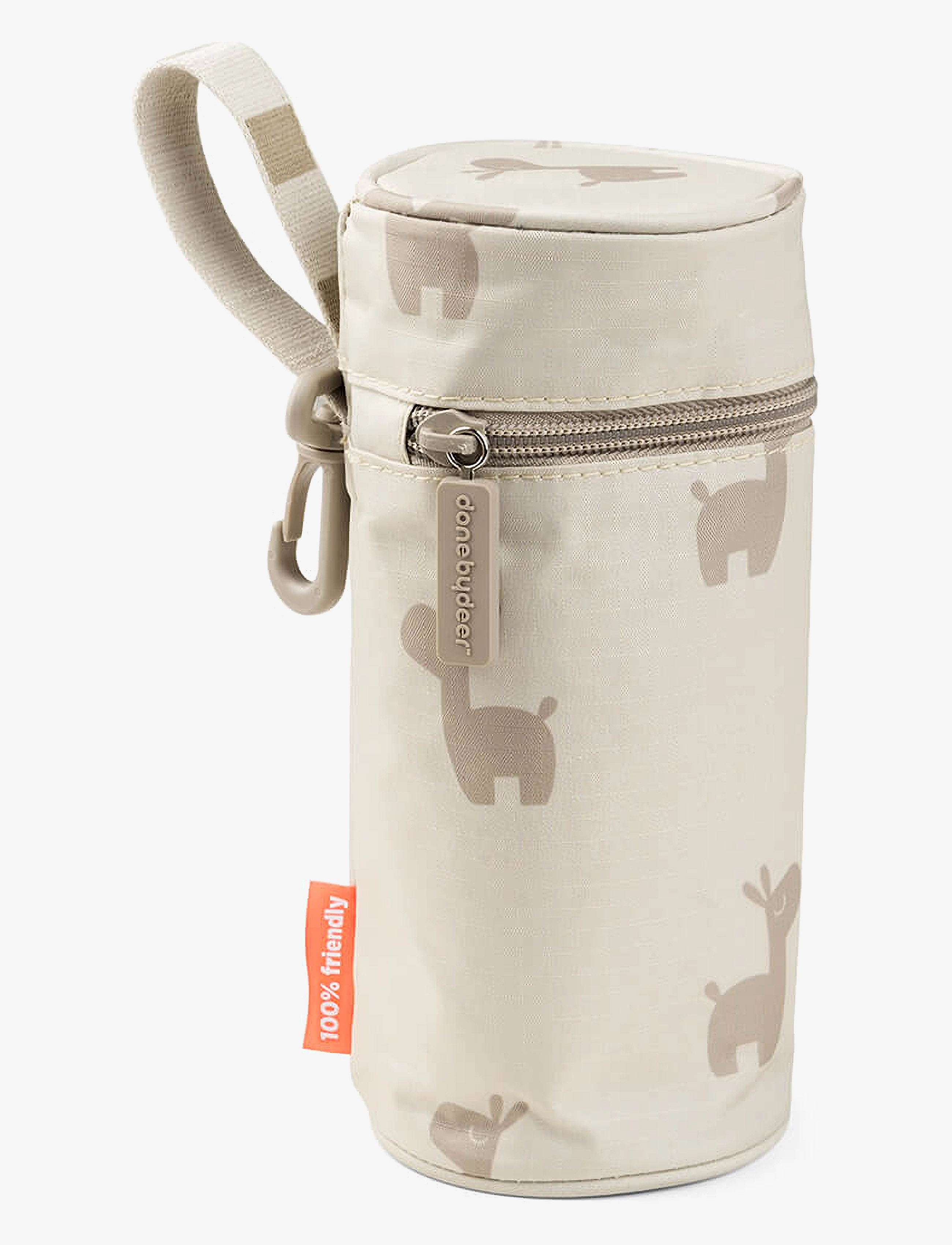 Done by Deer Kids Insulated Bottle Holder Lalee Sand, One Size, Strollers & Accessories, Creme - Stroller Kinder