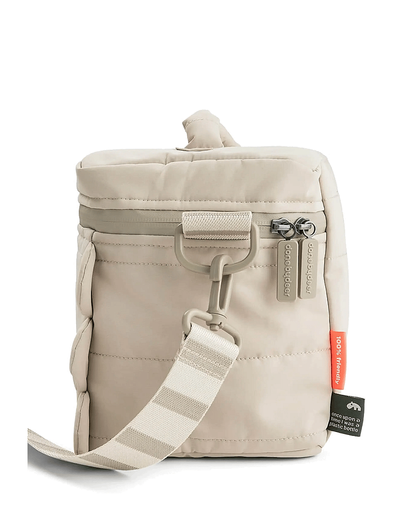 Done by Deer - Quilted insulated bag Croco Sand - lõunasöögikarbid - sand - 3