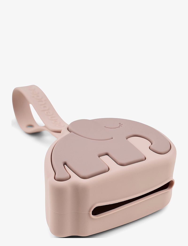 Done by Deer - Silicone pacifier pouch Elphee Powder - schnullerband - powder - 1