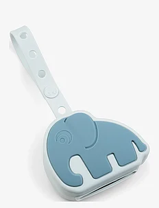 Silicone pacifier pouch Elphee Blue, Done by Deer