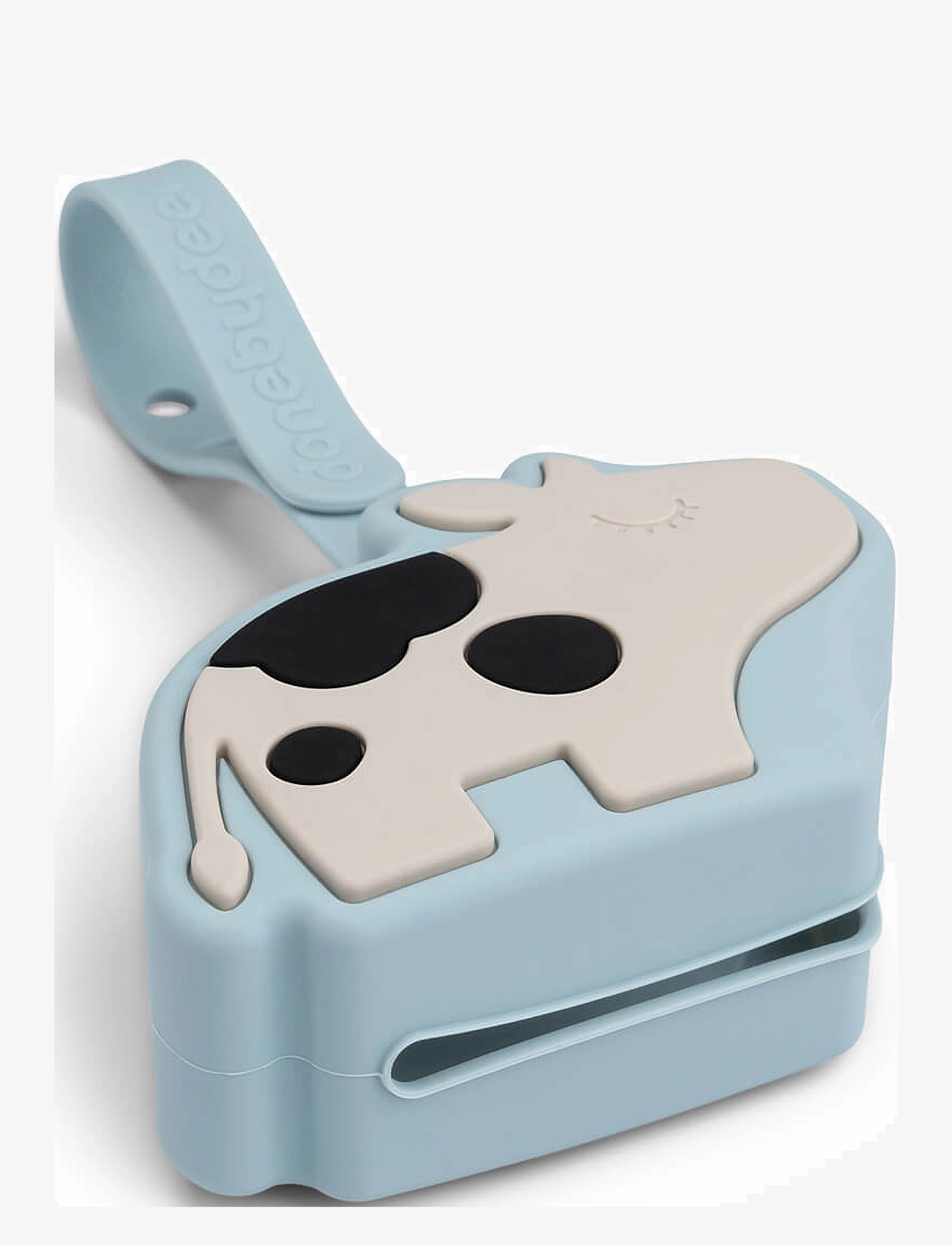 Done by Deer - Silicone pacifier pouch Dotti Blue - Čiulptukai ir jų priedai - blue - 1
