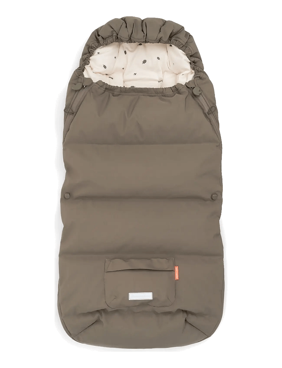 Done by Deer - Footmuff winter Taupe - taupe - 1