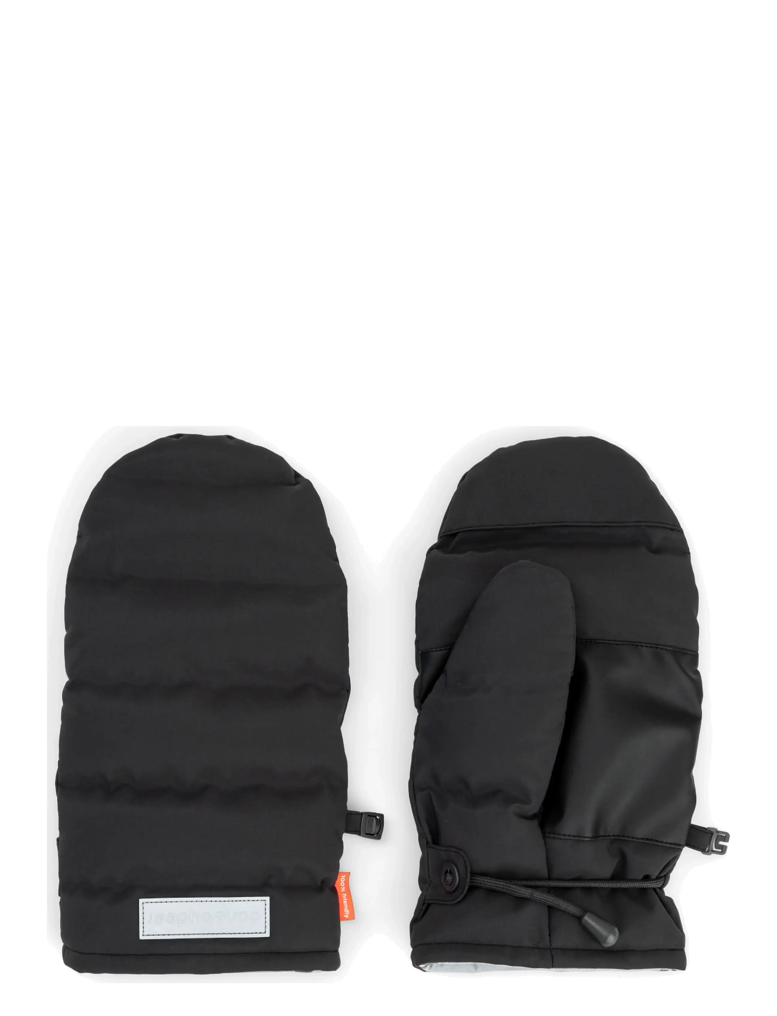 Done by Deer - Stroller mittens Black - black - 3