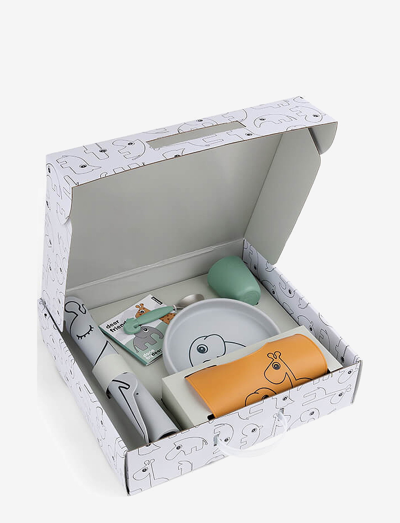 Done by Deer - Dinner time goodie box Colour mix - Õhtusöögikomplektid - colour mix - 1