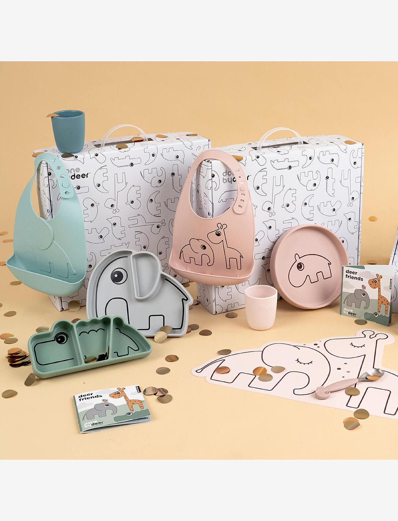 Done by Deer - Dinner time goodie box Colour mix - Õhtusöögikomplektid - colour mix - 4