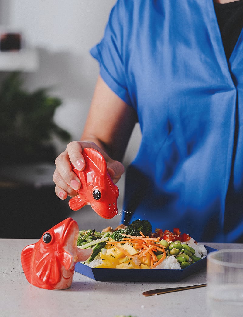 Donkey - Salt- and pepper shakers - Fishes for Dishes - nach preis einkaufen - red - 3