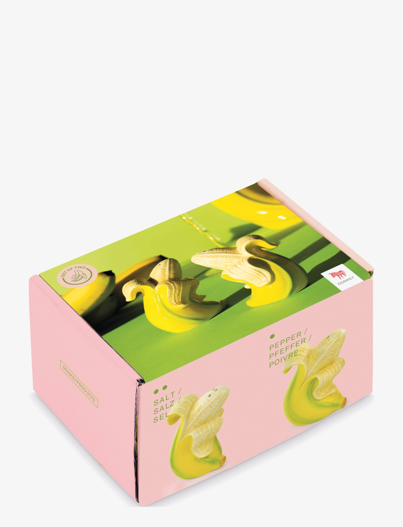Donkey - Salt and pepper shakers - Banana Romance - zout en peper molens - yellow - 3