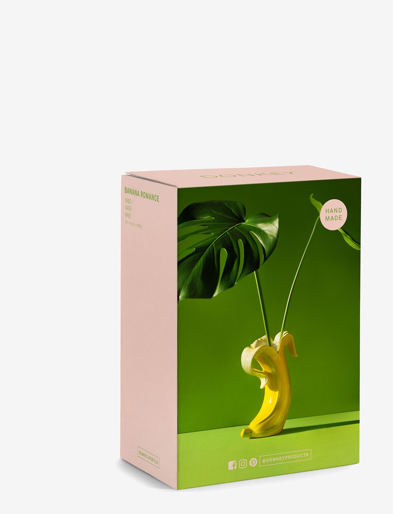 Donkey - Vase - Banana Romance - valentinstaggeschenke - yellow - 1