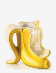 Candle holder - Banana Romance (2 pcs.) - YELLOW